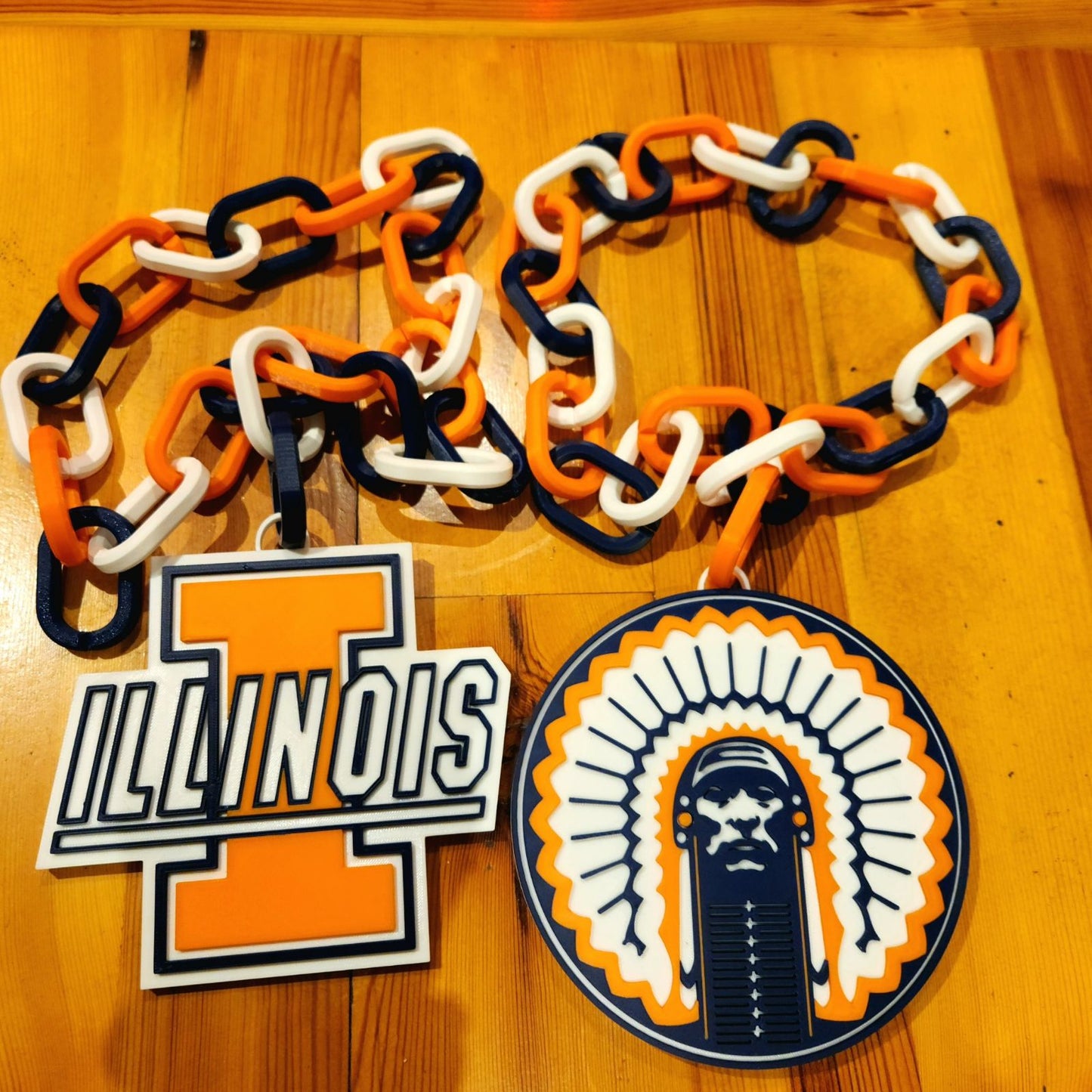 Custom Giant Team Logo Necklace - Gameday Edition