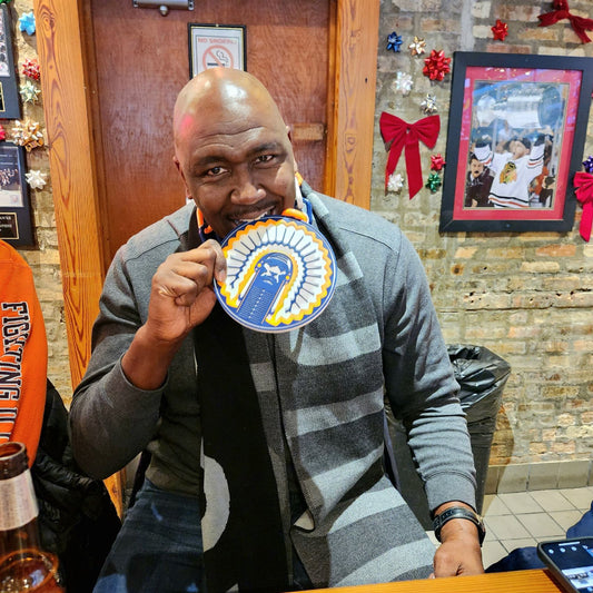 Custom Giant Team Logo Necklace - Gameday Edition